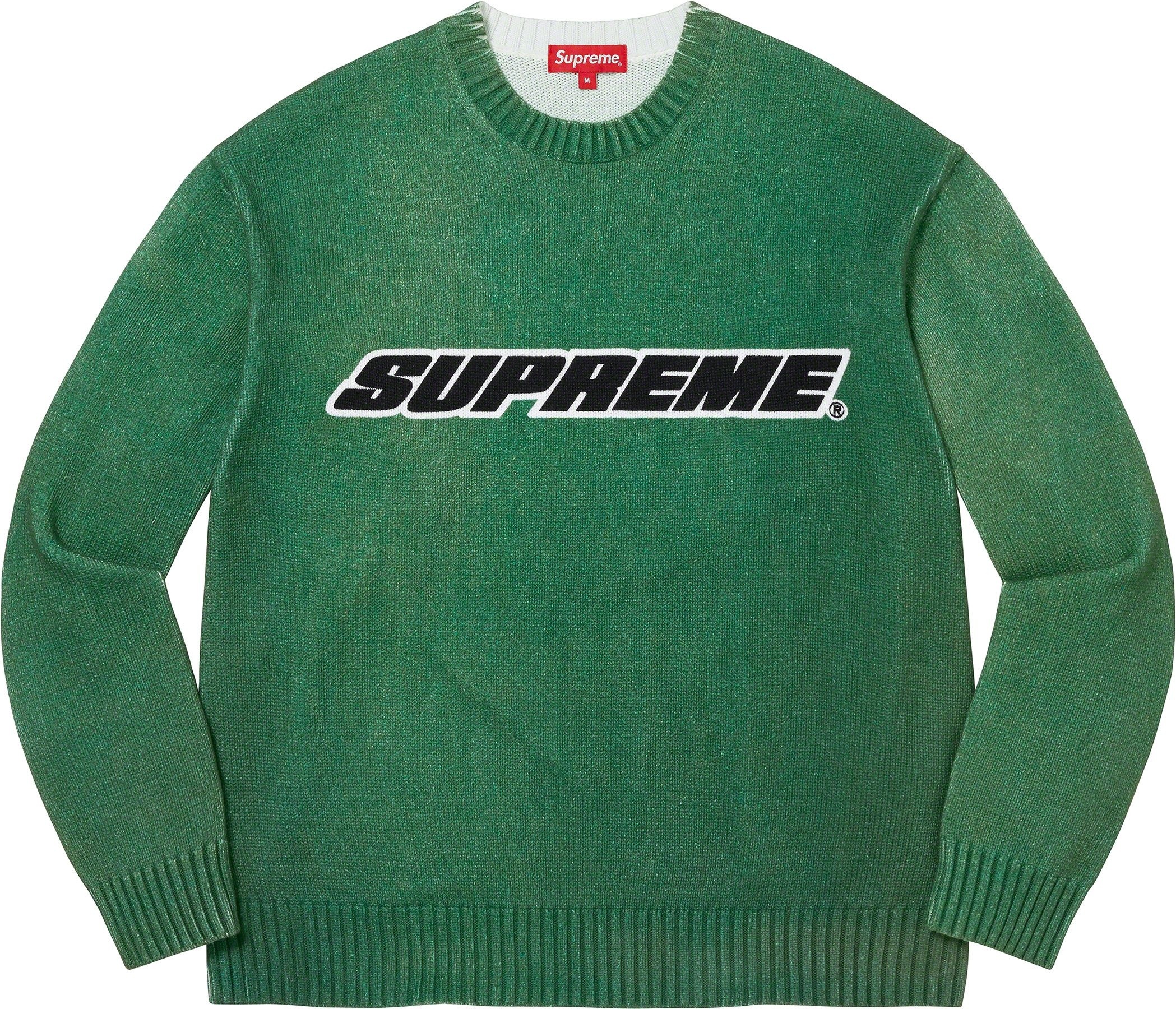Printed Washed Sweater view 5